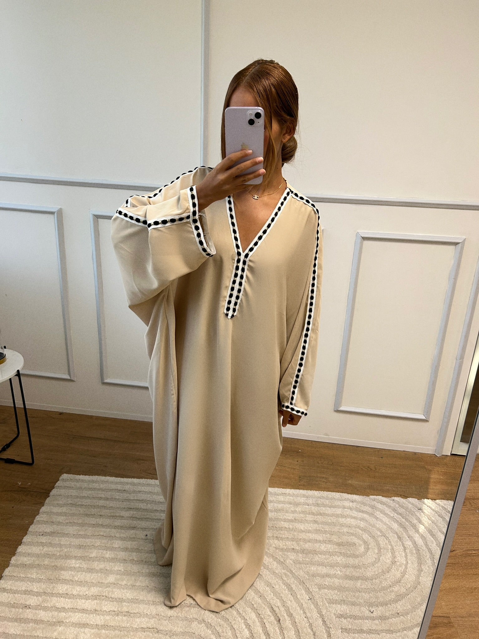 Abaya Aélyne (beige)